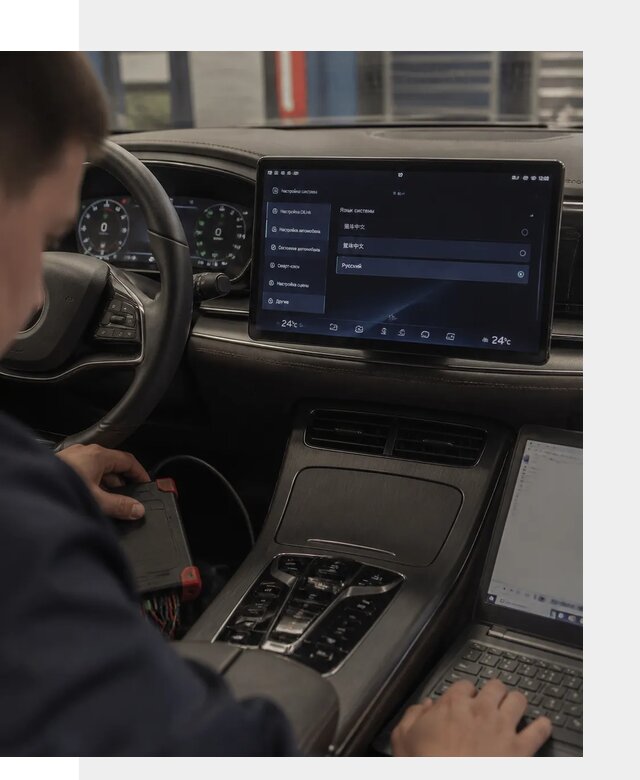 Русификация автомобиля BYD HAN для эксплуатации в Новокуйбышевске