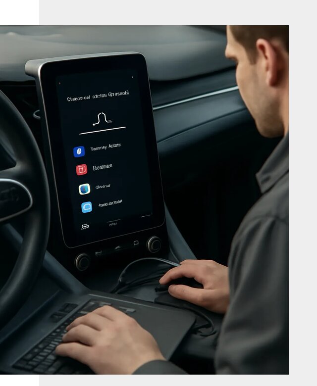 Установка приложений Lynk Co на автомобиль в Новокуйбышевске