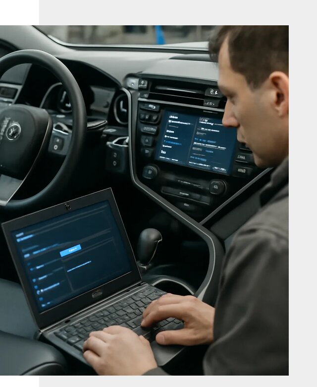 Русификация Toyota Camry 80 для мультимедиа в Новокуйбышевске
